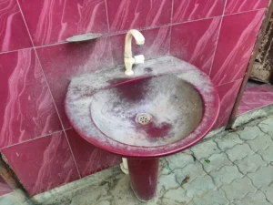 Public toilet basin central park